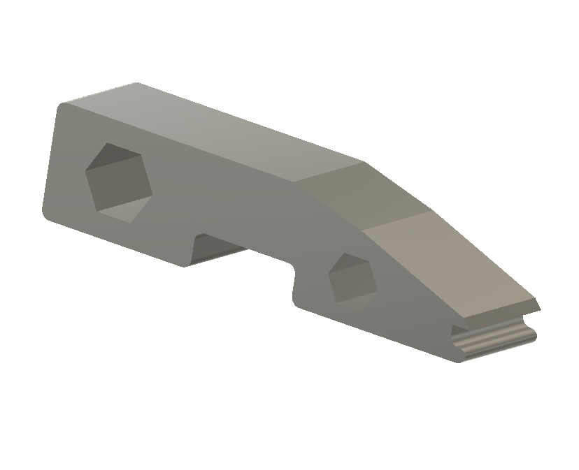 UPVC window casement slide support wedge