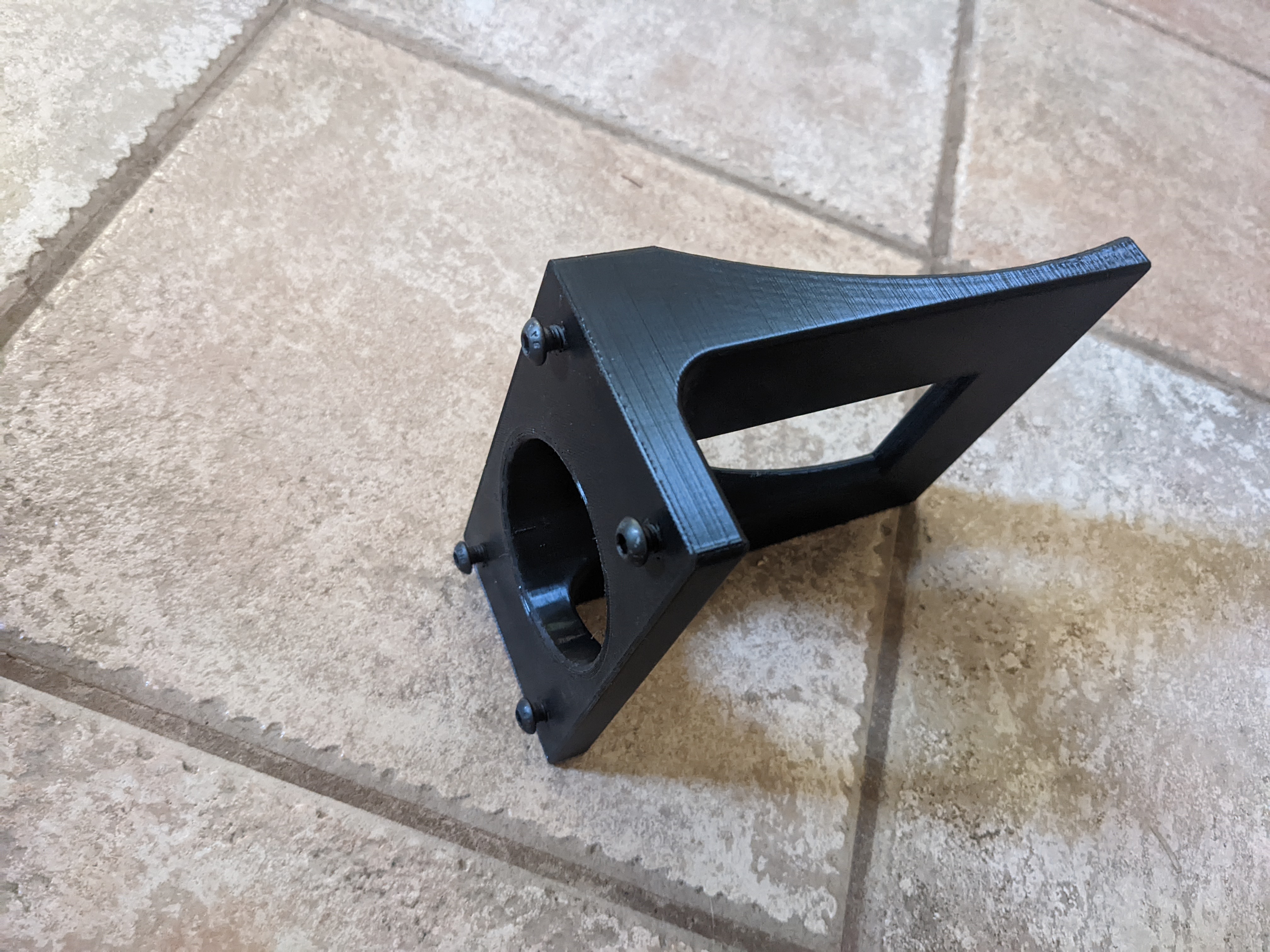 Bottom support for Ikea HALLBAR trash can