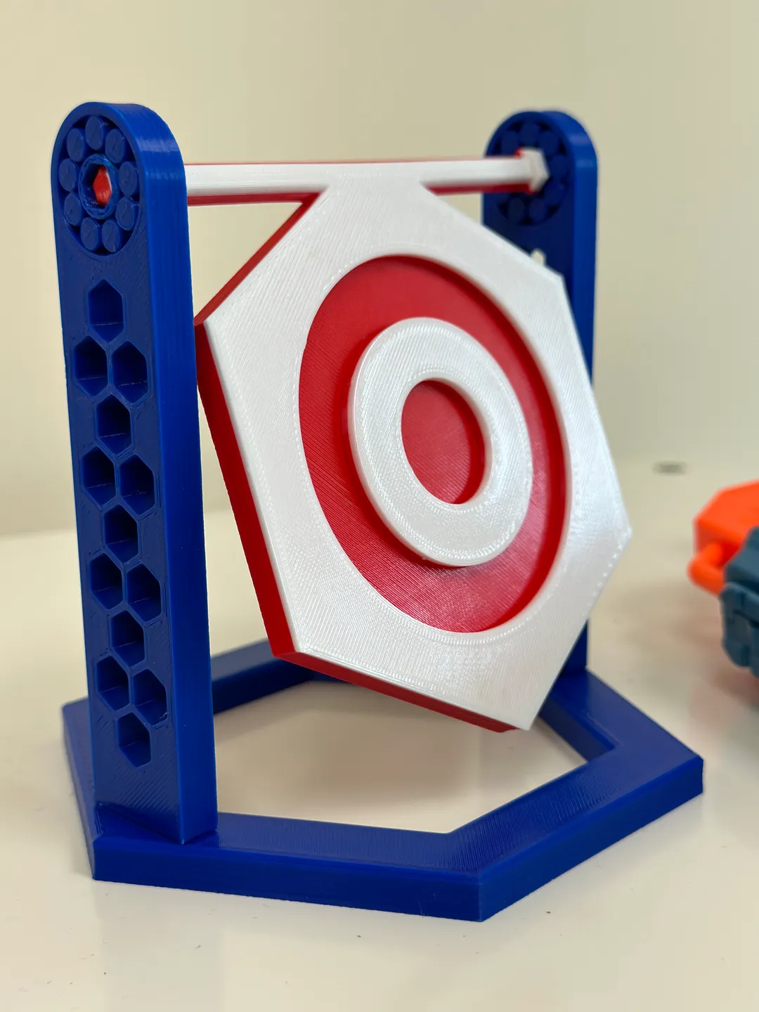 NERF target _ cible pour airsoft ou Nerf by Fred Durand, Download free STL  model