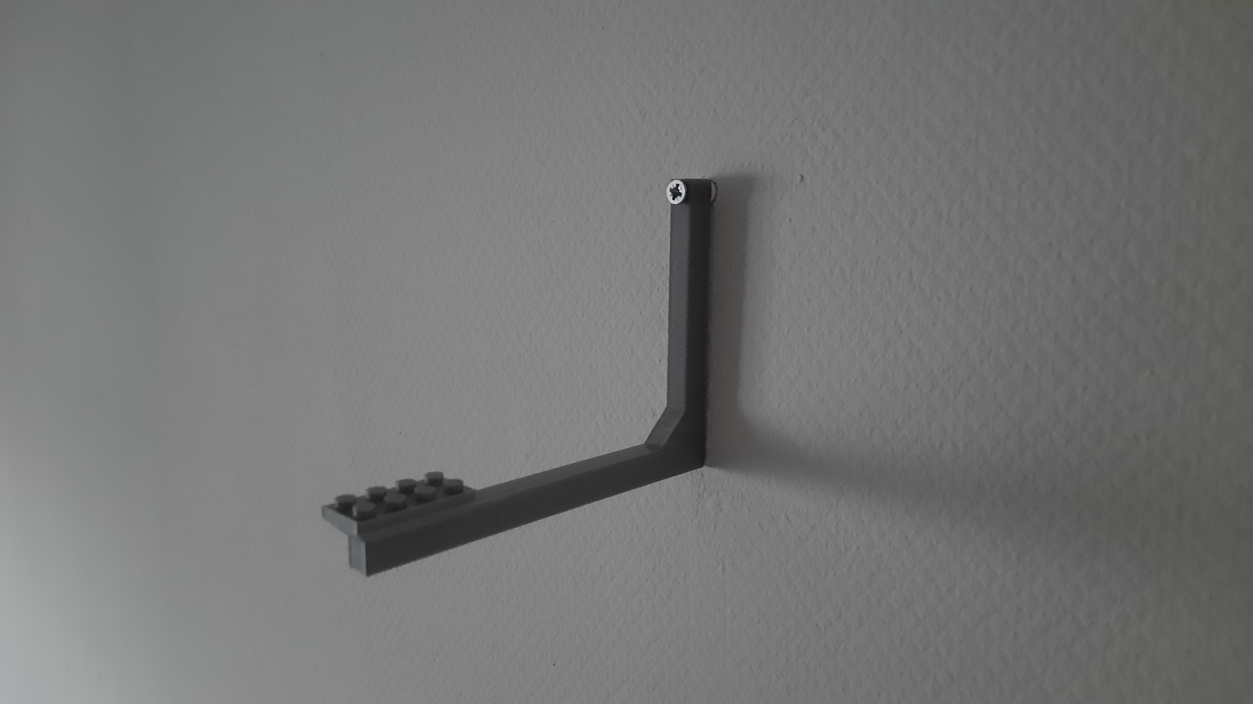 Lego (R) compatible Wallmount for Space Ships