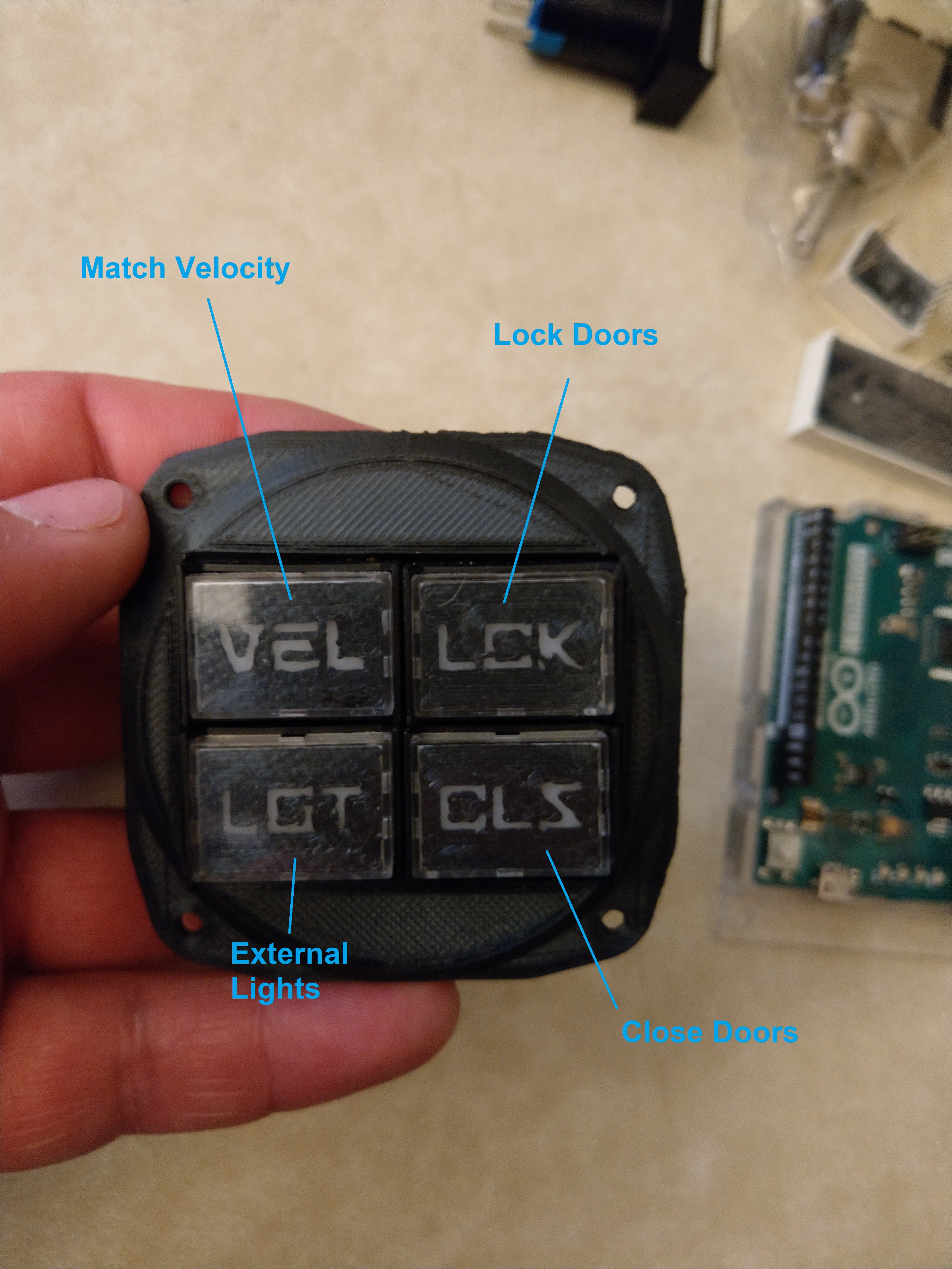 Quadruple System Switches (Easy Home Cockpit Project)