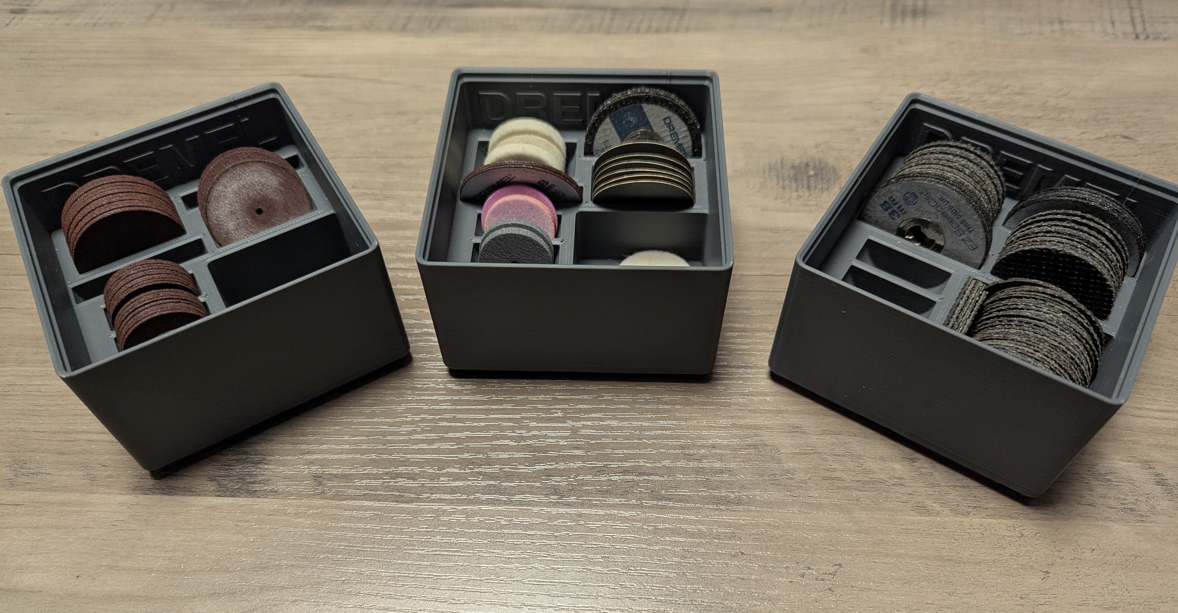 Gridfinity stackable bins for Dremel tools and accessories — thumbnail 13