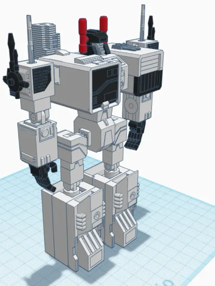 Metroplex 50 percent version by Hersan Vargas | Download free STL model ...