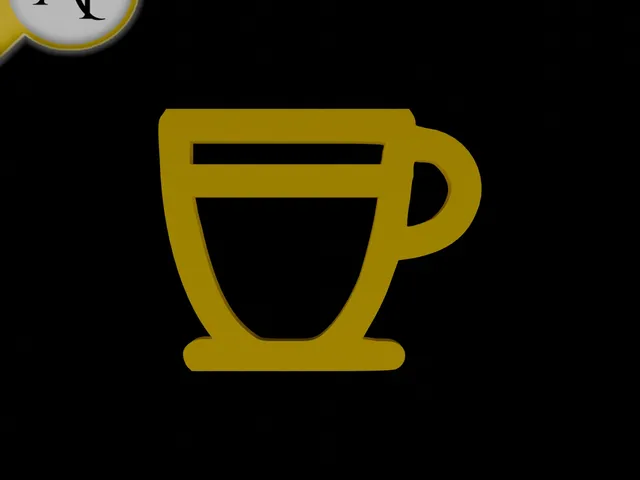Simple Coffee Cup Symbol - 2D Art