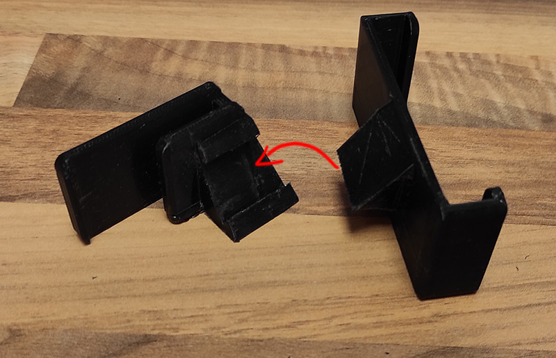 Toyota Aygo Mobile Phone mount on Brodit Adapter by OSXtraveller Download free STL model