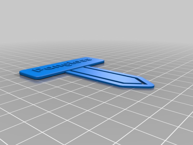 Pangloss Bookmark / Paper Clip