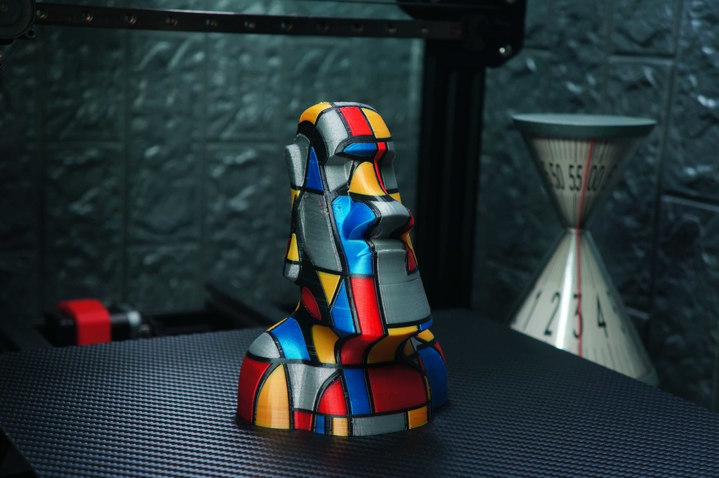 Moai Multicolor Torture for MMU2S ERCF Mosaic Palette