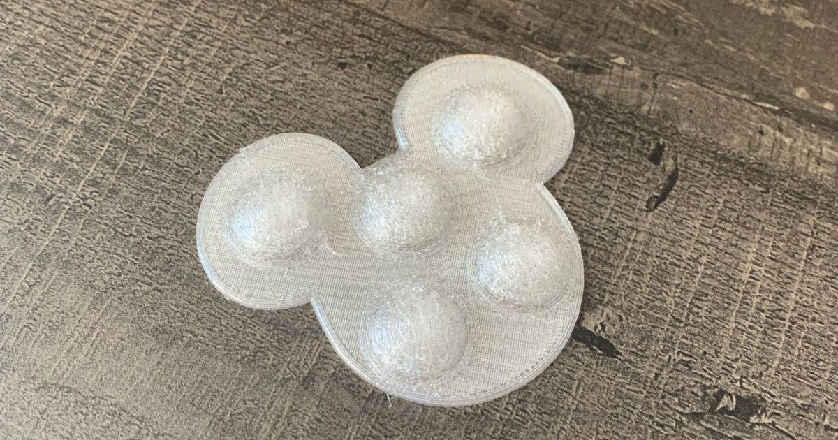 Mickey Mouse Popit by TETYY_ | Download free STL model | Printables.com