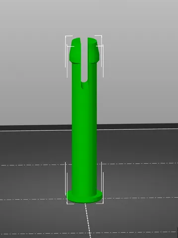 Pool frame pin