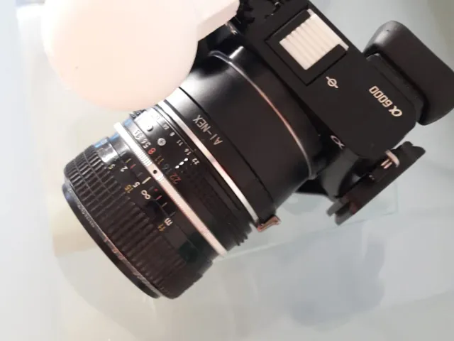 Sony a6000 flash bulb diffuser