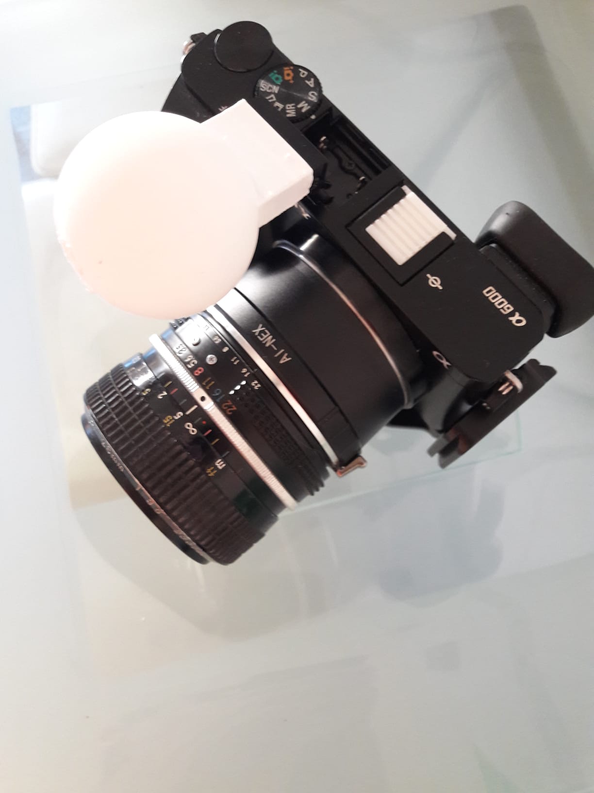 Sony a6000 bulb flash diffuser by ZXYecoprints Download free STL