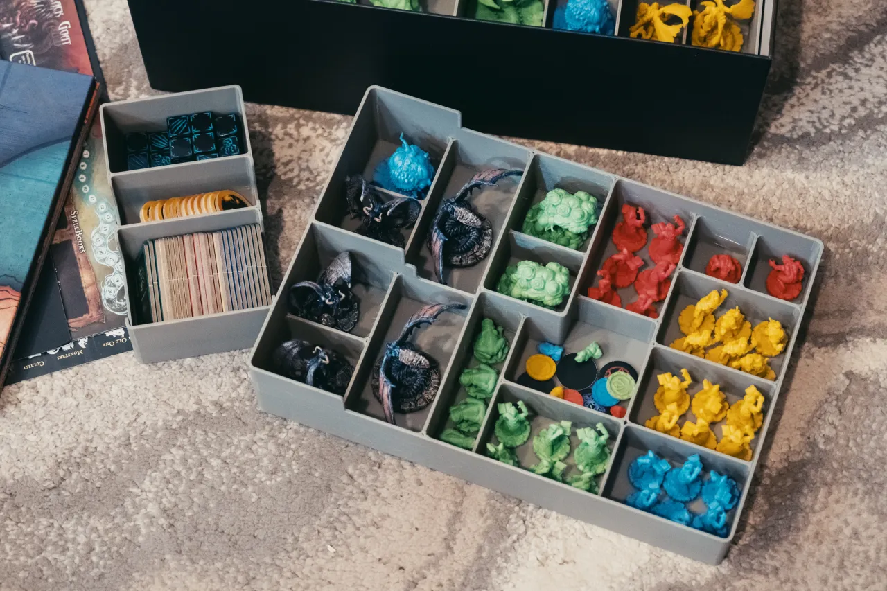 Board Game Organizer - Cthulhu Wars by Josh-3d | Download free STL ...