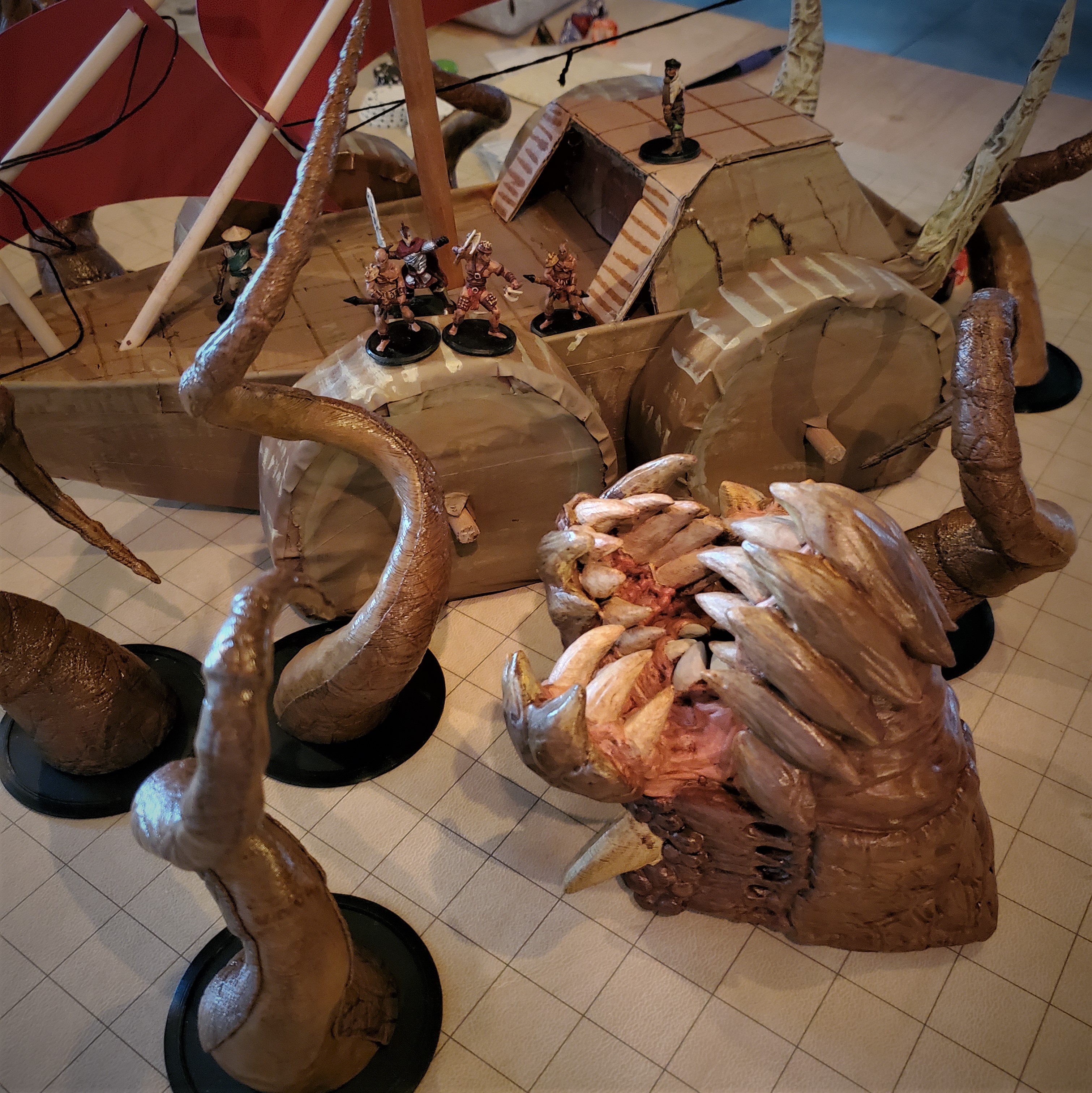 Silt Horror Tentacles - Dark Sun Kraken by Amoda | Download free STL