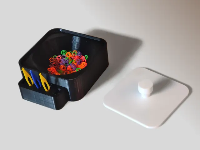 Rubber Band holder for Braces