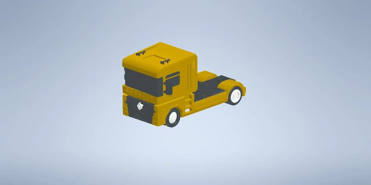 Truck Renault Magnum 1:50 by Pavel Šichnárek | Download free STL