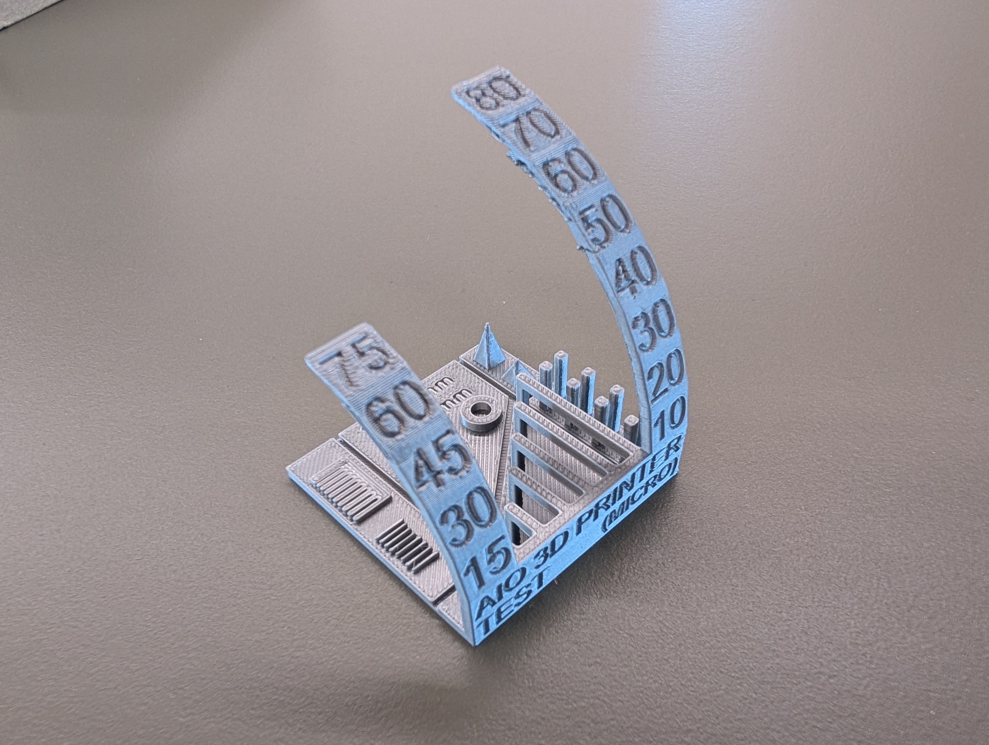 Micro All In One 3D printer test