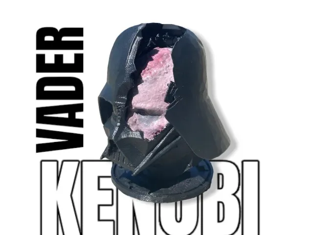 Darth Vader Damaged Helmet