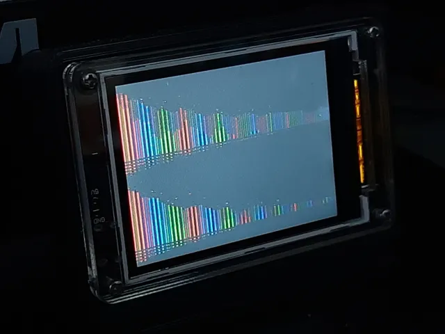 Douk Audio Spectrum visualizer case+cover