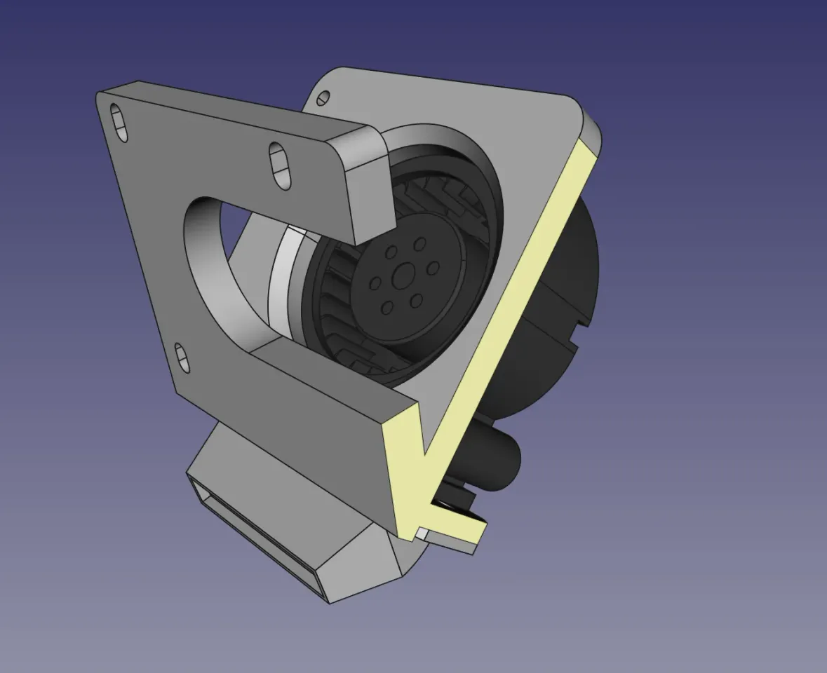 Sovol SV04 SV01 Pro Fan Adapter for EBMPapst RLF35-8/14N by Kenneth Bailey, Download free STL model