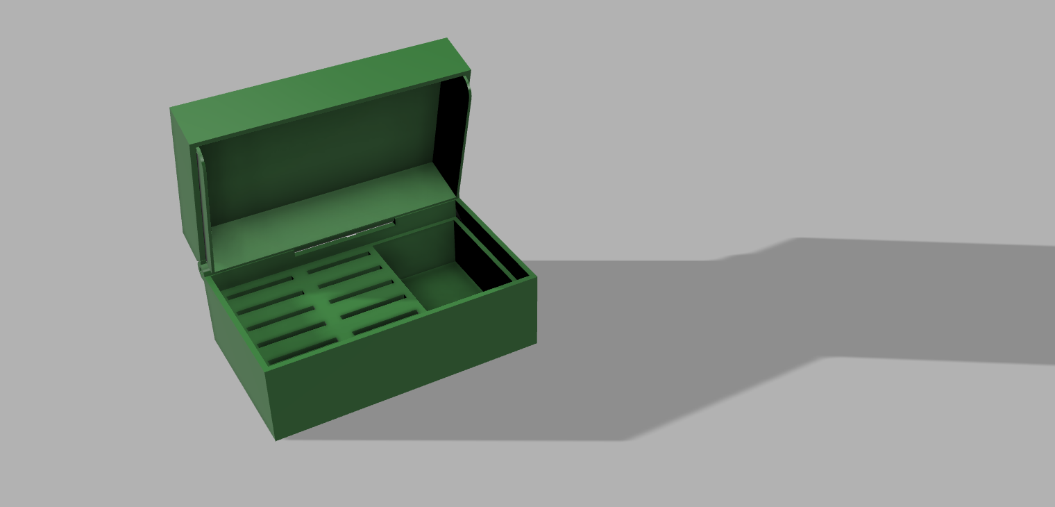 Miniatura 2 do modelo 3D Camera Memory and Accessories Box