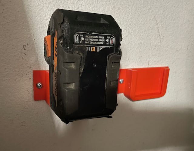 Ridgid Battery Wall Mount