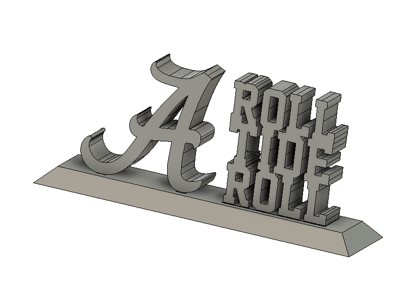 Roll Tide Desk Ornament