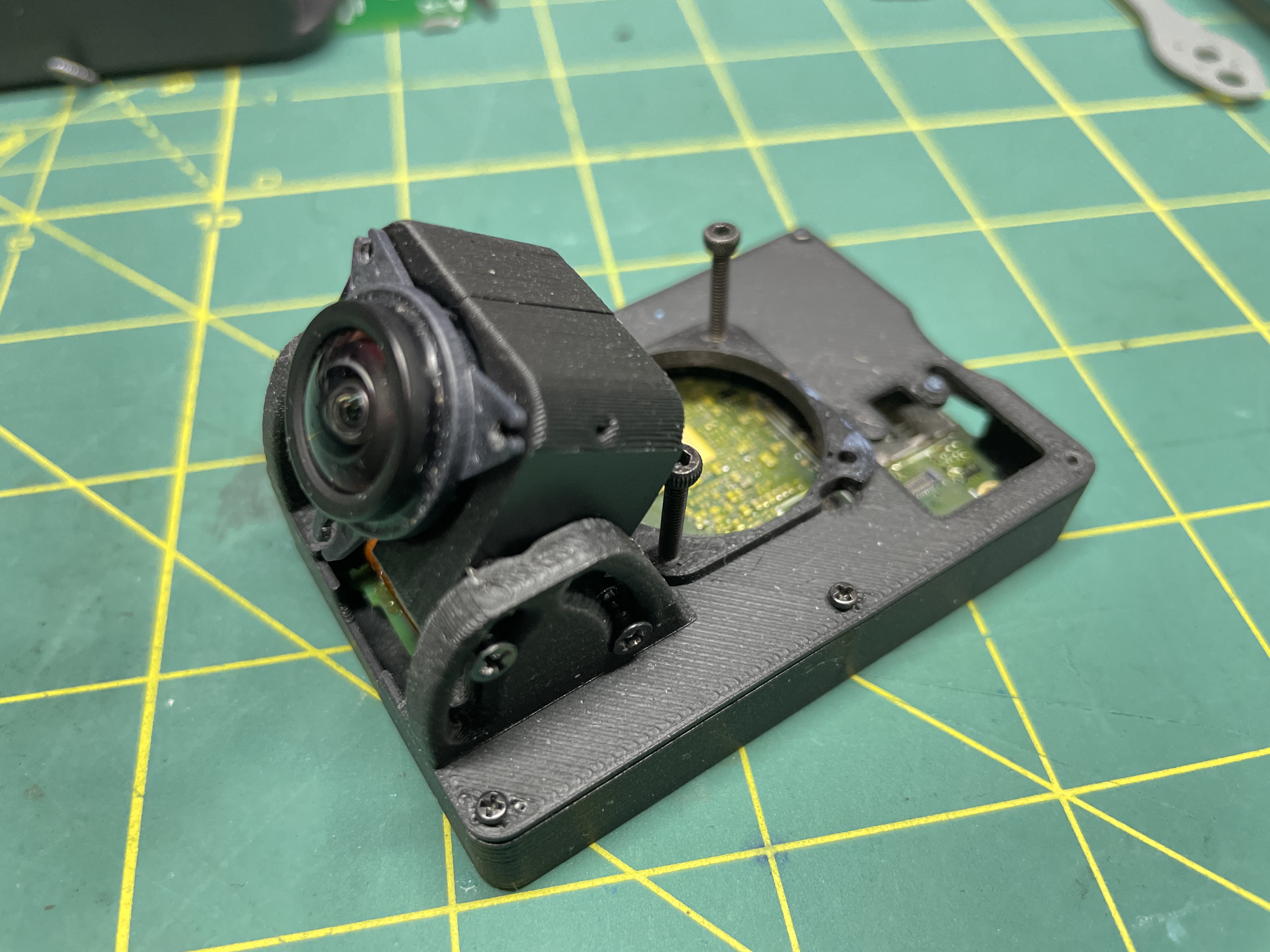 GoPro Hero 10 flat case with cooling fan