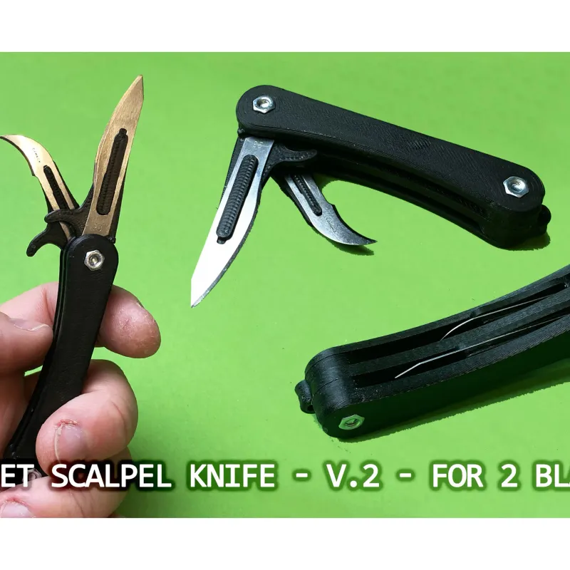 STL file Scalpel Knife model 🔪・3D printable model to download・Cults