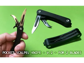 POCKET XACTO KNIFE por biketiger, Descargar modelo STL gratuito