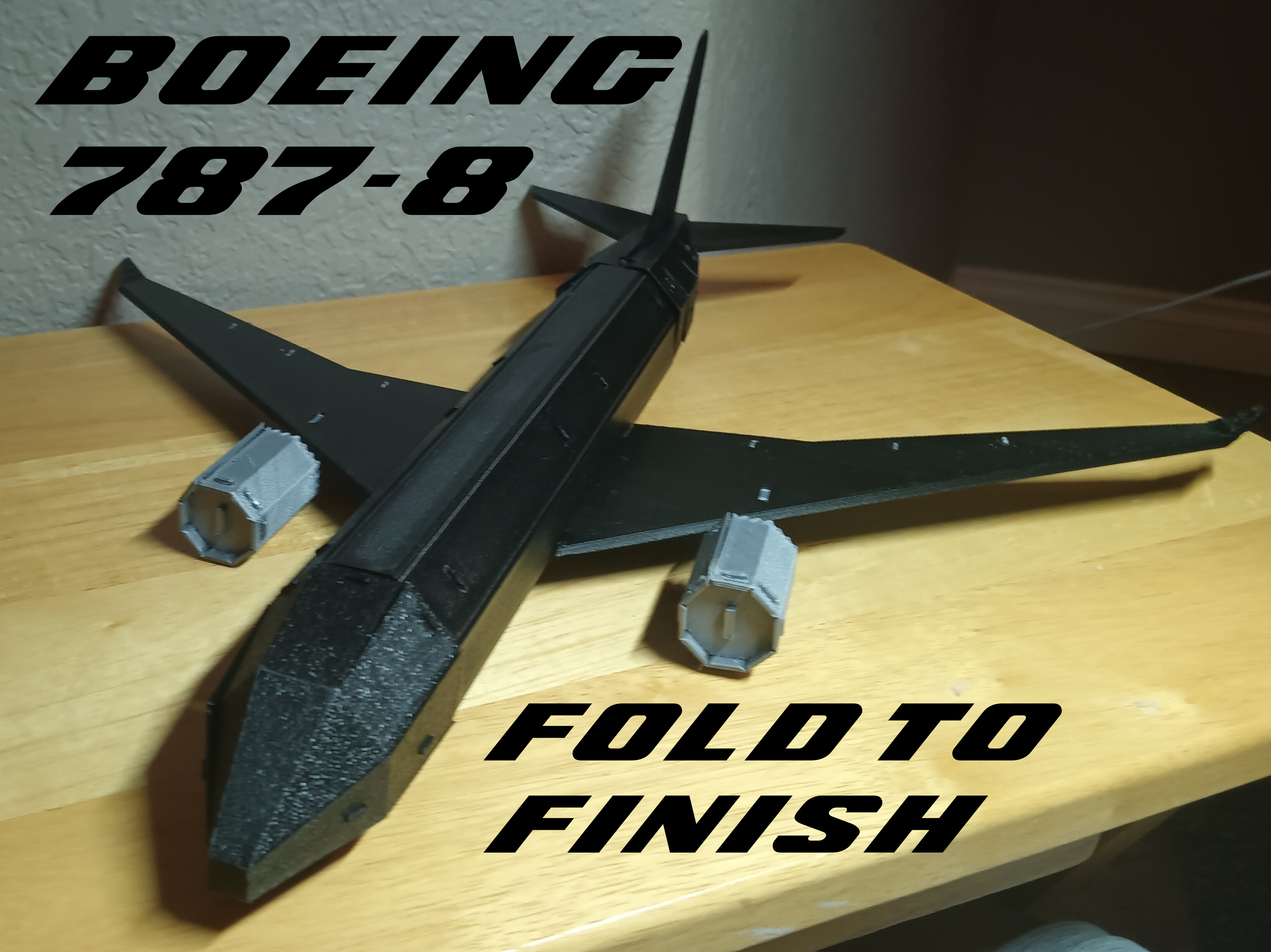 Fold to Finish B787-8
