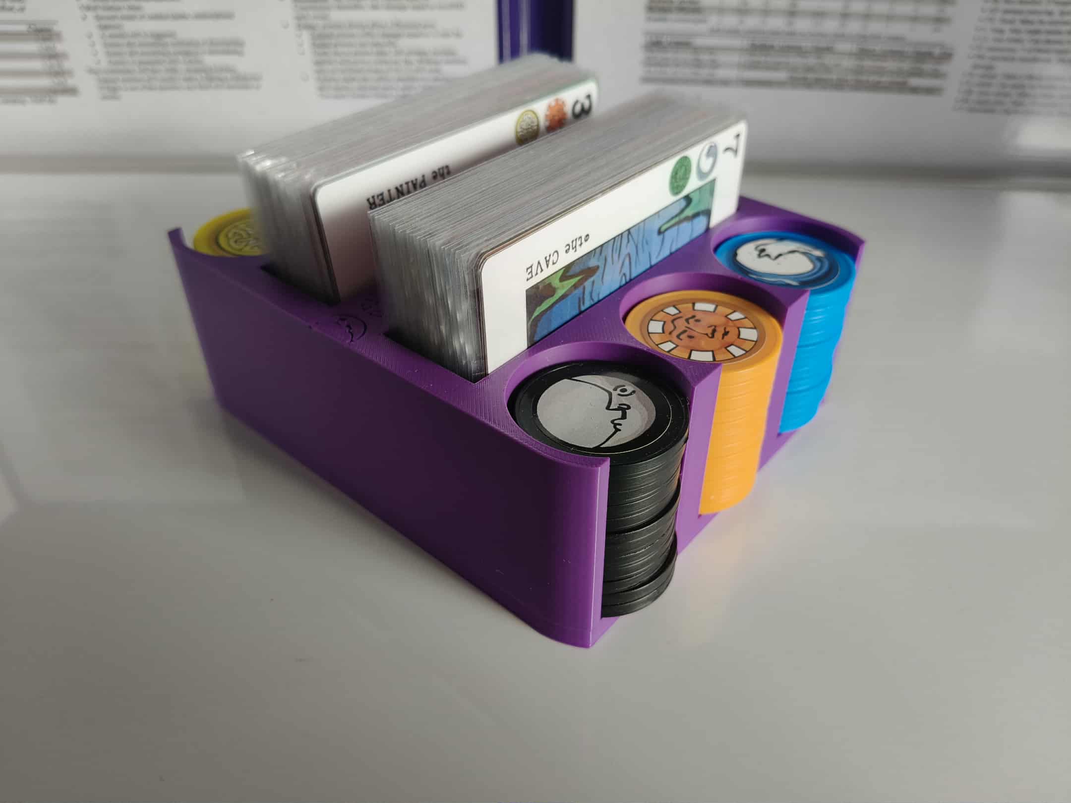 Decktet Chip and Card holder