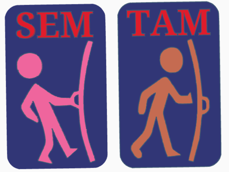 Cedulky na směr otvírání dveří (Door-opening direction signs)