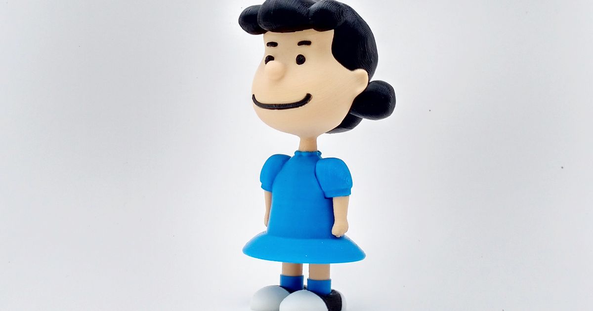 Lucy van Pelt by reddadsteve | Download free STL model