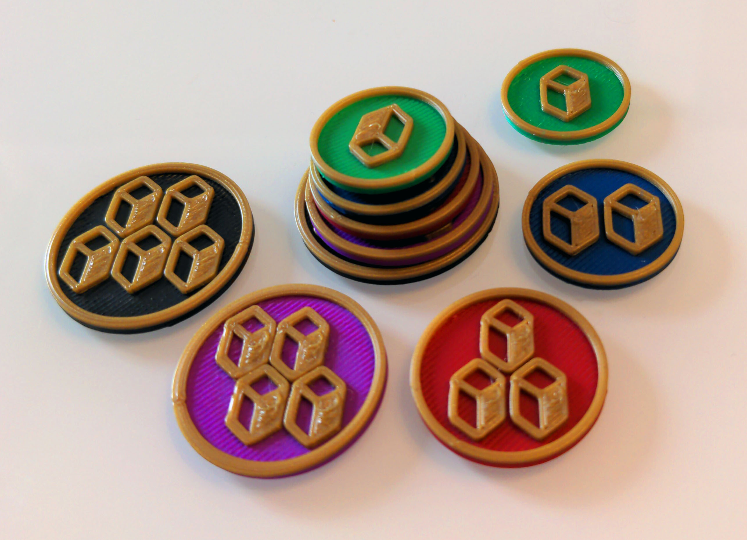 Android Netrunner - Credit & Virus Tokens