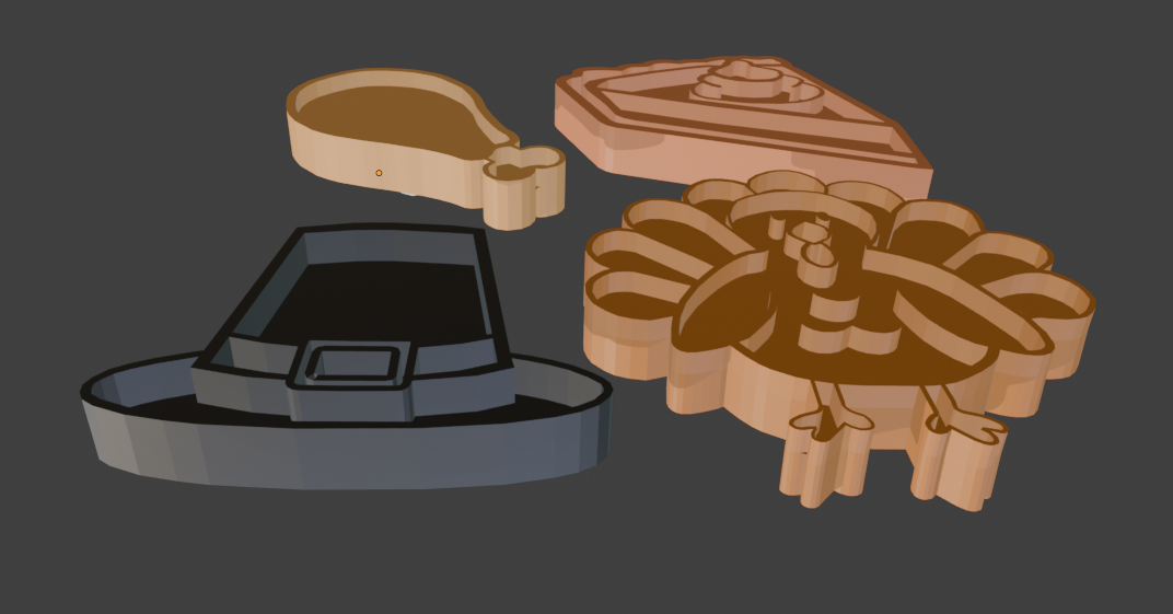 Thanksgiving Cookie Cutters