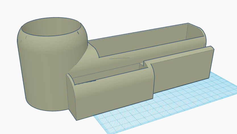 Desk Organizer for Caliper (Lefty)