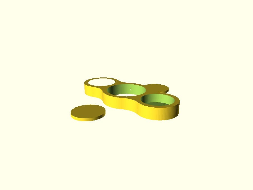 Customizable Fidget Spinners by jsutcliff Download free STL model