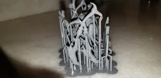Skeleton God_ remix Cutted for easier SLA/DLP printing