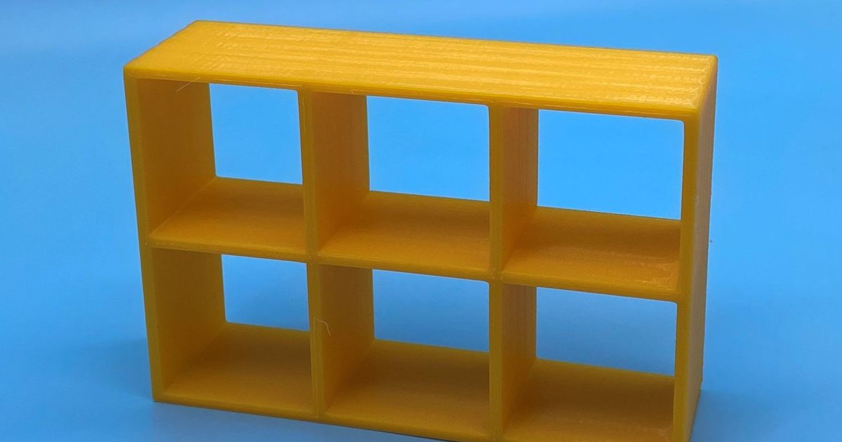 Six Cube organizer Toy Furniture by Got2b3d Oxana Download free