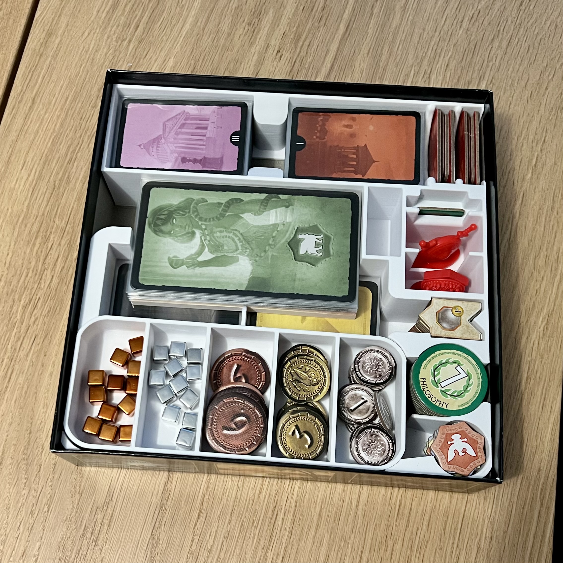 7 Wonders Duel Pantheon Agora Organizer By Allu Download Free STL 