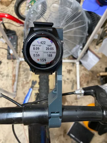 Out Front style watch mount for Bike Handlebar