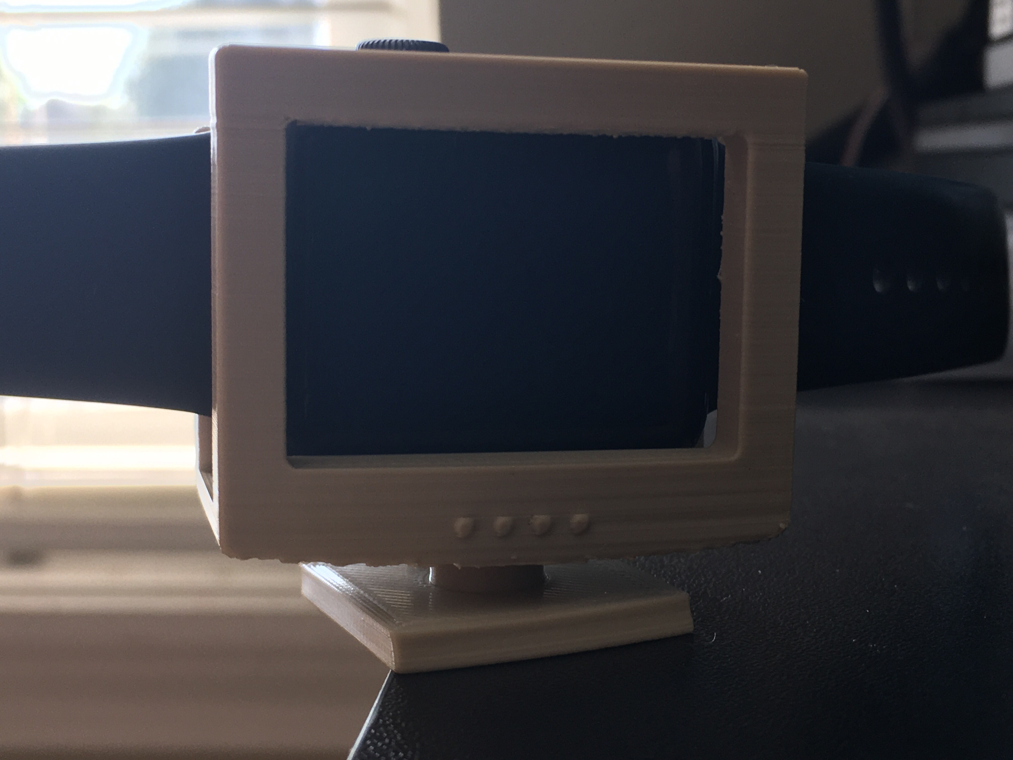 Apple Watch Stand CRT Monitor