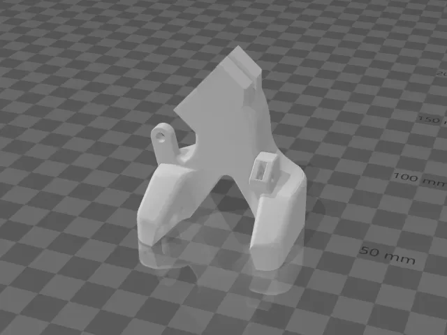 Delta-P Fan Duct remix for Phaetus Rapido hotend
