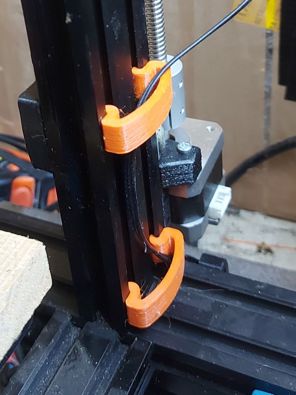 Clip cable for vslot 40mm