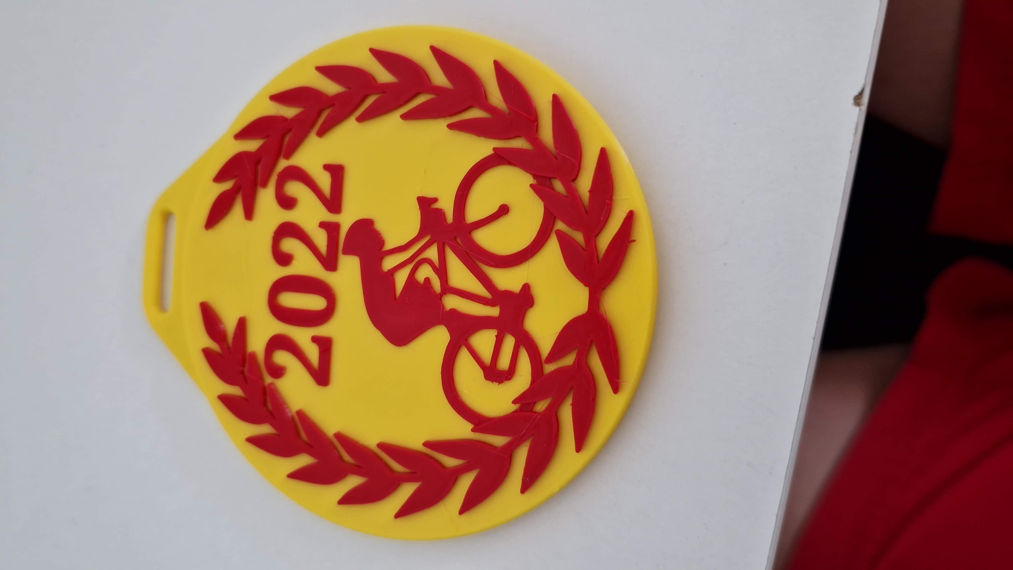 Cycling medal by Ondra Download free STL model