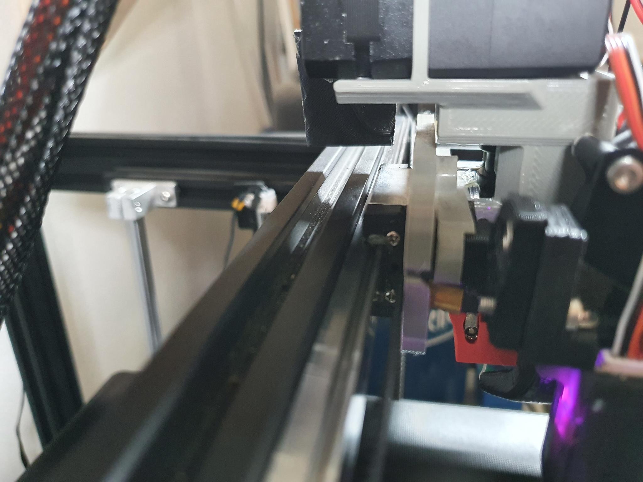 Creality Ender 5 Plus (and similar) simple linear Rail Adapter