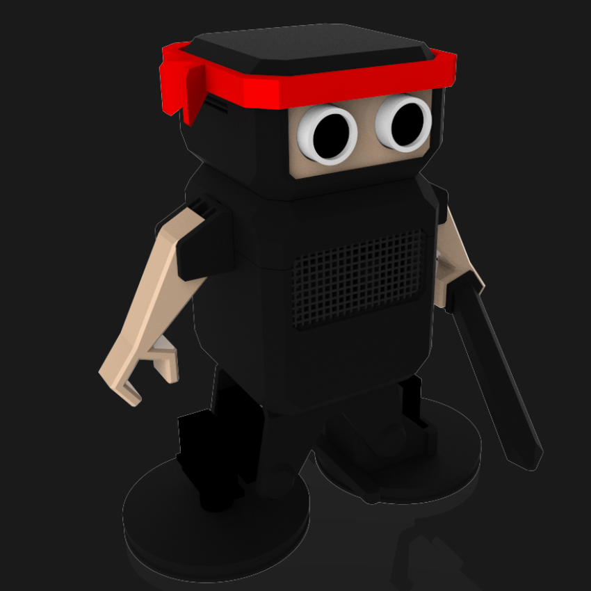 Otto Ninja Humanoid robot — miniatura 2