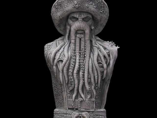 Davy Jones bust