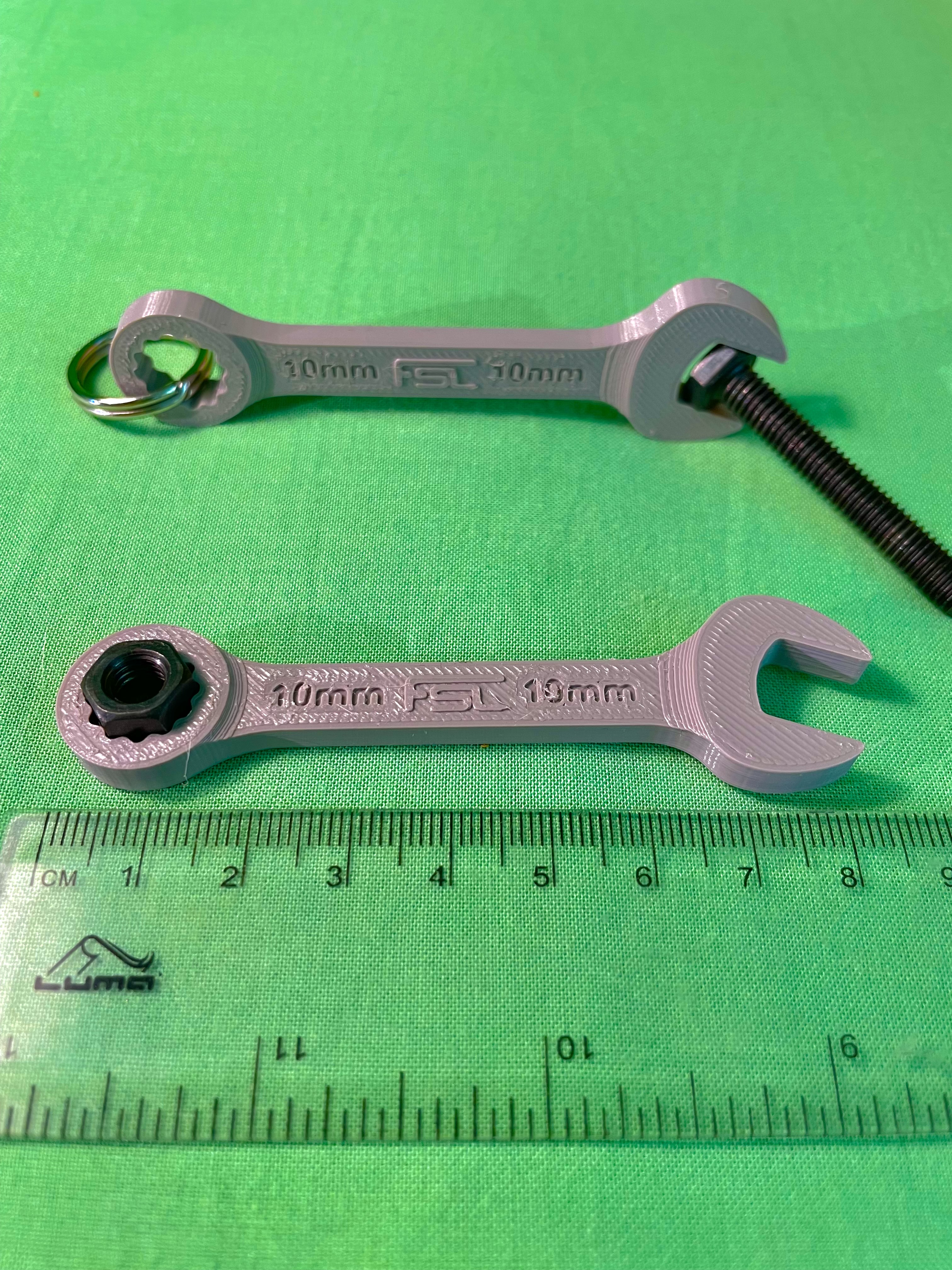 Očko-klíčenka 10 mm / Wrench keychain 10 mm