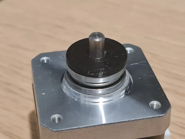 Z axis thrust bearing mount for Ender 3 or anything that uses a stepper motor with a 5mm shaft